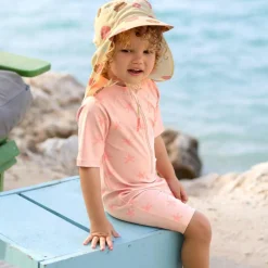 Combinaison anti-UV Étoile de mer pêche (13-18 mois)