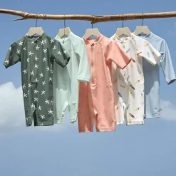Combinaison anti-UV Étoile de mer pêche (19-24 mois)