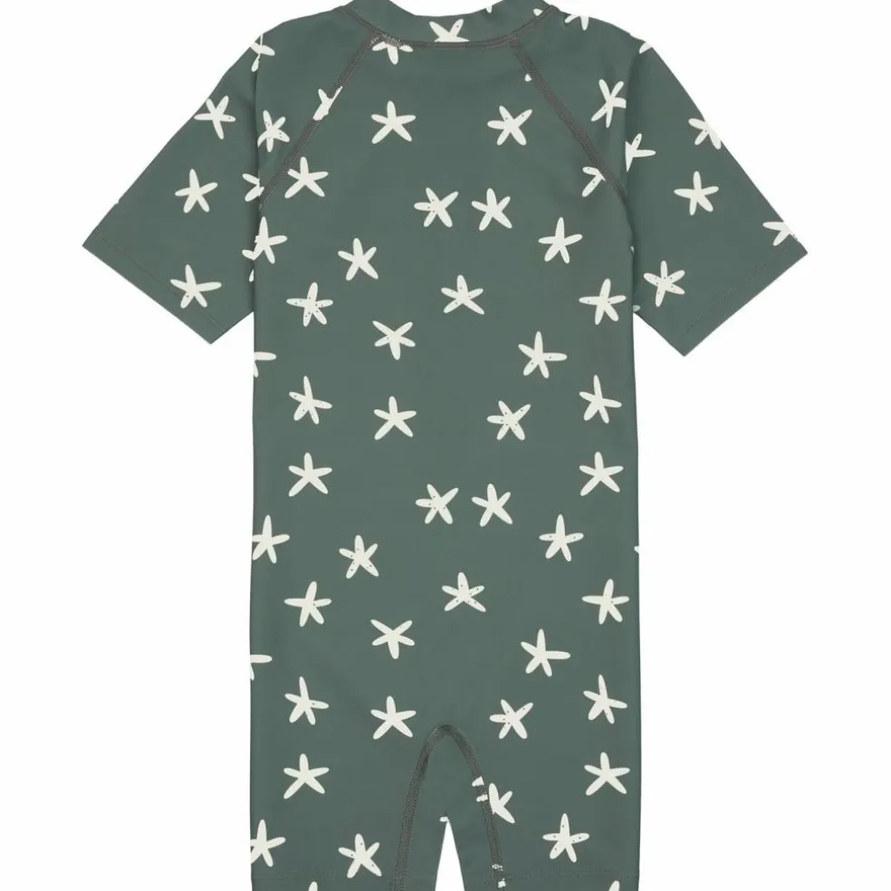 Combinaison anti-UV Étoile de mer olive foncé (07-12 mois)