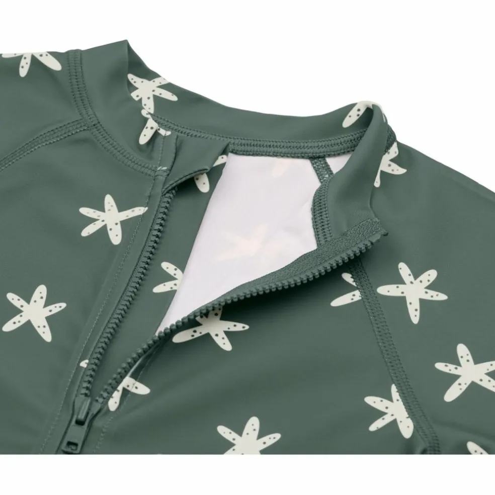 Combinaison anti-UV Étoile de mer olive foncé (07-12 mois)