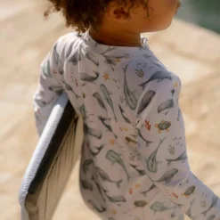 Combinaison de bain manches longues Ocean Sea Life (1-2 ans)