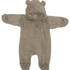 Combinaison pilote angora Beige (0-3 mois)
