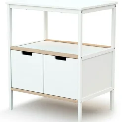Commode à langer en bois de hêtre Essentiel plus blanc