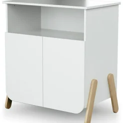 Commode à langer en bois de hêtre Pirate blanc