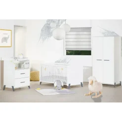 Commode à langer Joy gris