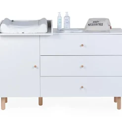 Commode à langer Wonder White