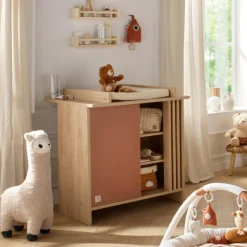 Commode 1 porte Tokyo terracotta