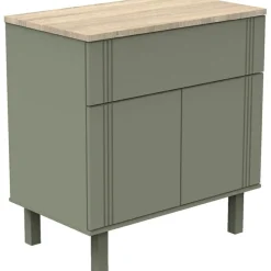 Commode 2 portes Eleonore kaki