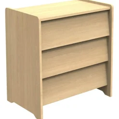 Commode 3 tiroirs Cannelle