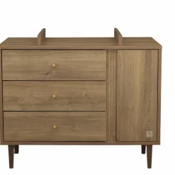 Commode 3 tiroirs et 1 porte Mokka