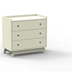 Commode 3 tiroirs Madavin (coloris au choix)