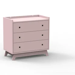 Commode 3 tiroirs Madavin (coloris au choix)