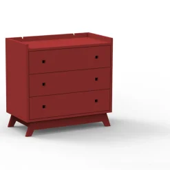 Commode 3 tiroirs Madavin (coloris au choix)