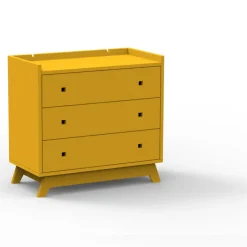 Commode 3 tiroirs Madavin (coloris au choix)