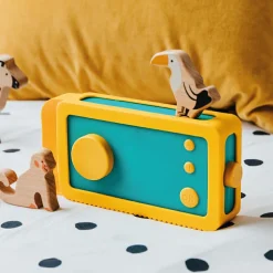 Coque Odile Jaune pour conteuse Ma fabrique à Histoires