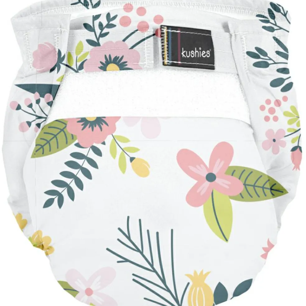 Couche lavable TE1 Fleur (0-4 kg)