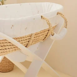 Couffin en gaze de coton bio écru