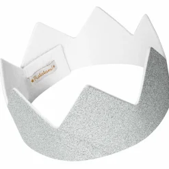 Couronne à paillettes Argent
