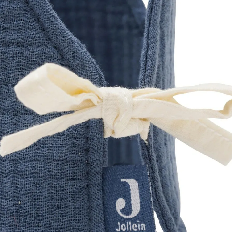 Couronne d'anniversaire en tissu Jeans Blue