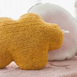 Coussin Cloud moutarde (50 x 40 cm)