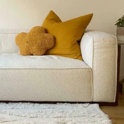 Coussin Cloud moutarde (50 x 40 cm)