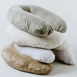 Coussin d'allaitement Cozy warm linen (140 x 45 cm)