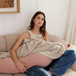 Coussin d'allaitement Nura tuscany rose