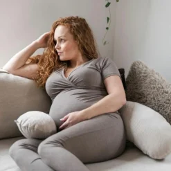 Coussin d'allaitement Sense Caillou Gris