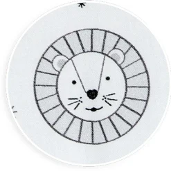 Coussin d'assise pour chaise haute basic Grey Lions