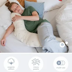 Coussin de grossesse 2 en 1 Sweety Cream