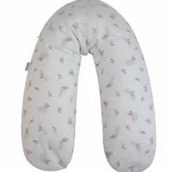 Coussin de grossesse éponge microfibre rose pêche