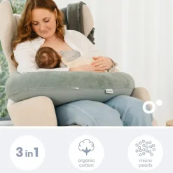 Coussin de maternité Buddy Corduroy Green