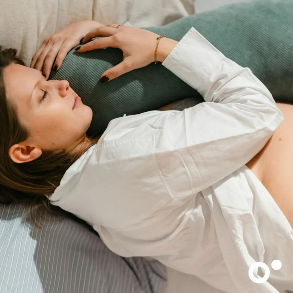 Coussin de maternité Buddy Corduroy Green