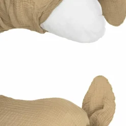 Coussin de maternité en double gaze de coton Wabi-Sabi Sesame