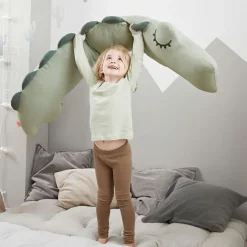 Coussin de maternité et d'allaitement Croco Vert