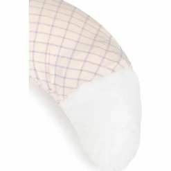 Coussin de maternité Stories Édition limitée Powder mauve grid