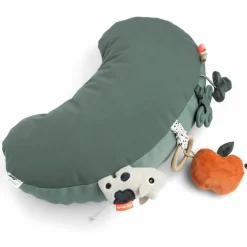 Coussin d'éveil Tummy time Tiny farm Vert