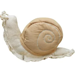 Coussin escargot Lazy Snail (40 x 22 cm)