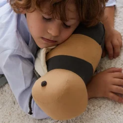 Coussin lavable Buzzy Abeille (14 x 36 cm)