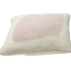 Coussin losange Candy Vanilla rose (30 x 40 cm)