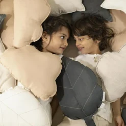 Coussin nuage Lin français sand (24 x 38 cm)