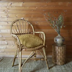 Coussin Plume jaune (30 x 50 cm)