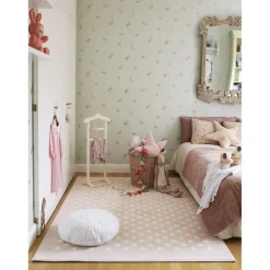 Coussin étoile rose (50 x 50 cm)