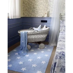 Coussin étoile rose (50 x 50 cm)