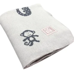 Couverture Animal en tricot (80 x 100 cm)