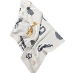 Couverture Animal en tricot (80 x 100 cm)