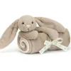 Couverture bébé Bashful Lapin beige (70 cm)