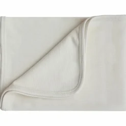 Couverture bébé côtelée Ivory (90 x 90 cm)