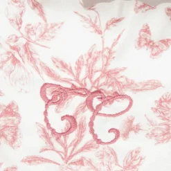 Couverture bébé Toile de Jouy (80 x 100 cm)