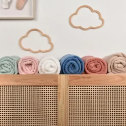 Couverture douceur rose (70 x100 cm)